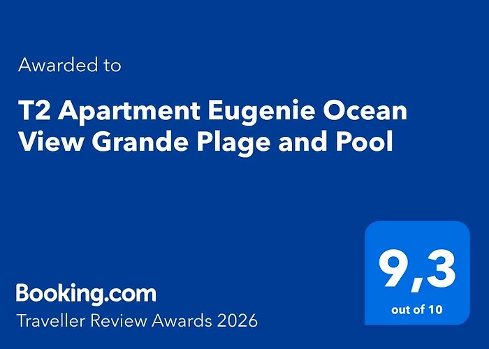 T2 Eugenie Ocean View Grande And Pool アパート ビアリッツ